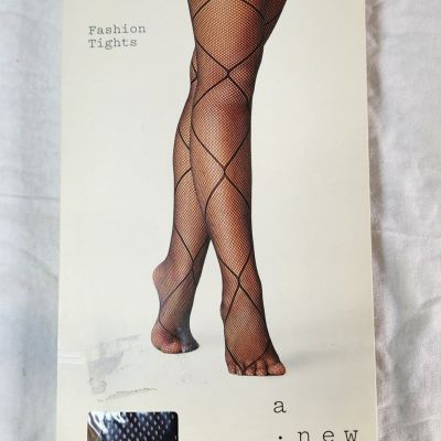 New A New Day Women's Black Fashion Tights M/L